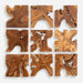Uttermost Home Decor Uttermost Talia Wood Wall Decor Set/9