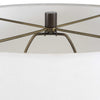 Uttermost Lighting Uttermost Tallarico Brass & Marble Floor Lamp