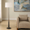 Uttermost Lighting Uttermost Tallarico Brass & Marble Floor Lamp