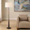 Uttermost Lighting Uttermost Tallarico Brass & Marble Floor Lamp
