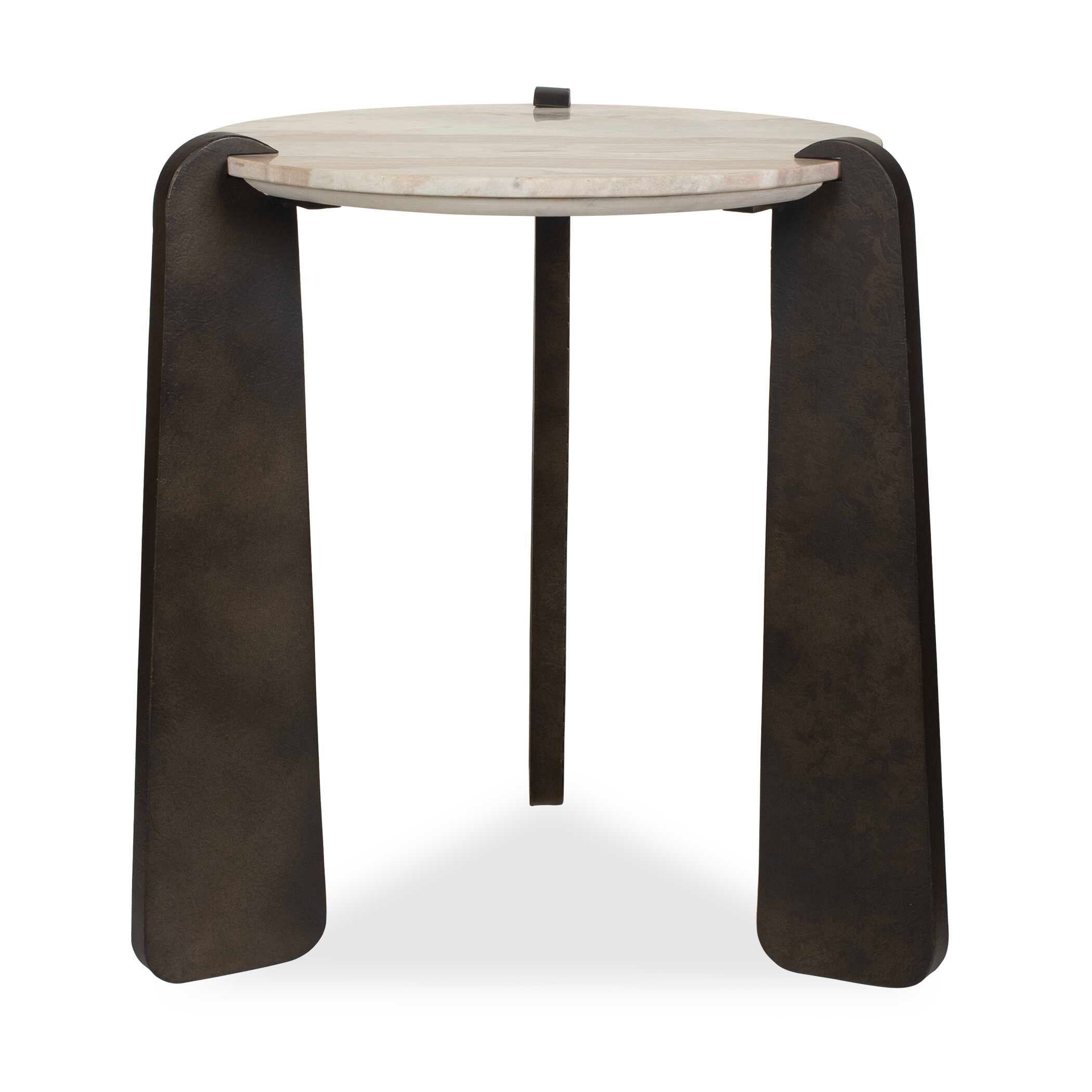 Uttermost Uttermost Talud Modern Marble Side Table