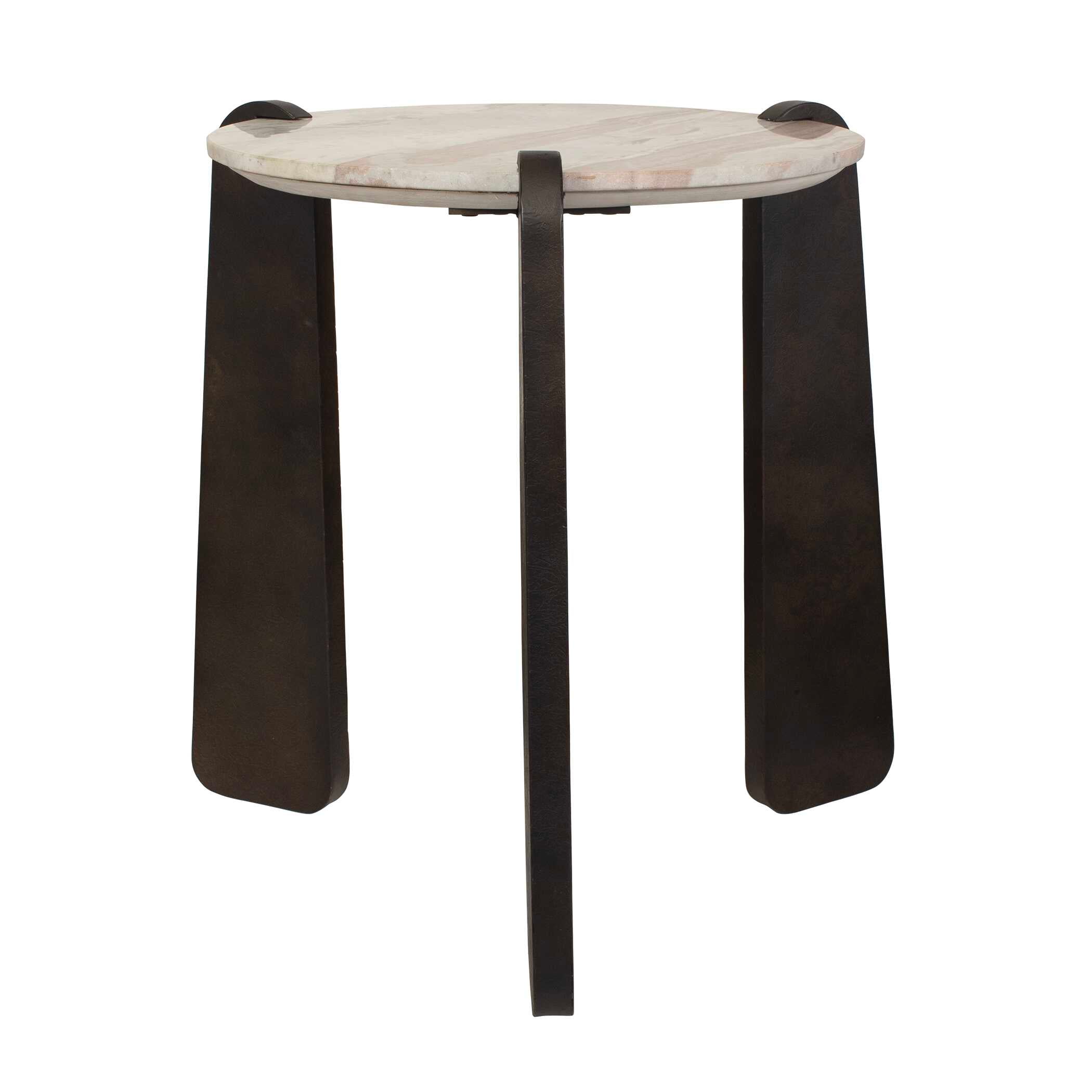 Uttermost Uttermost Talud Modern Marble Side Table