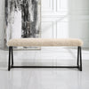 Uttermost Furniture Oversized - Rate to be Quoted Uttermost Taupo Sheepskin Bench