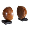 Uttermost Home Decor Uttermost Teak And Noir Bookends Set/2