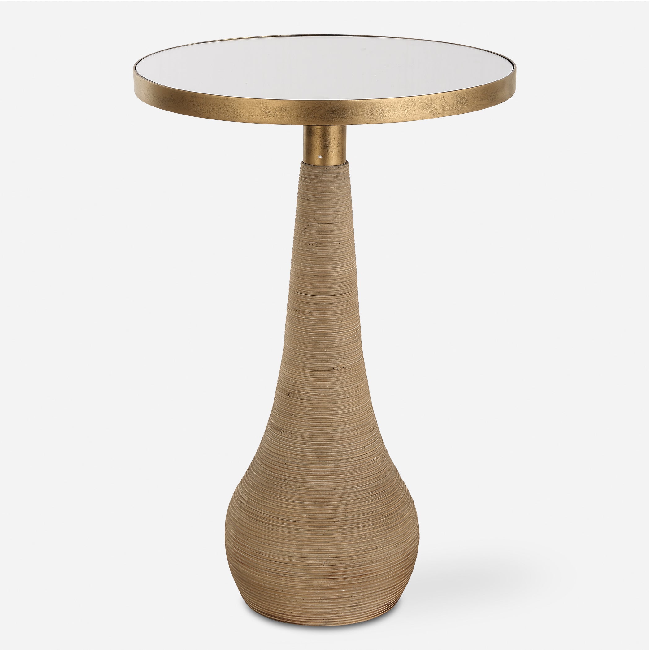 Uttermost Furniture Uttermost Terra Brass Accent Table