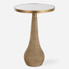 Uttermost Furniture Uttermost Terra Brass Accent Table
