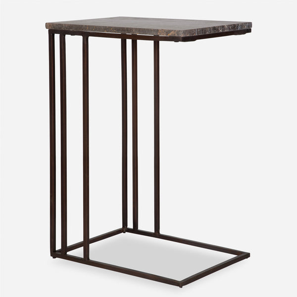 Uttermost Furniture Uttermost Theodore Travertine Accent Table