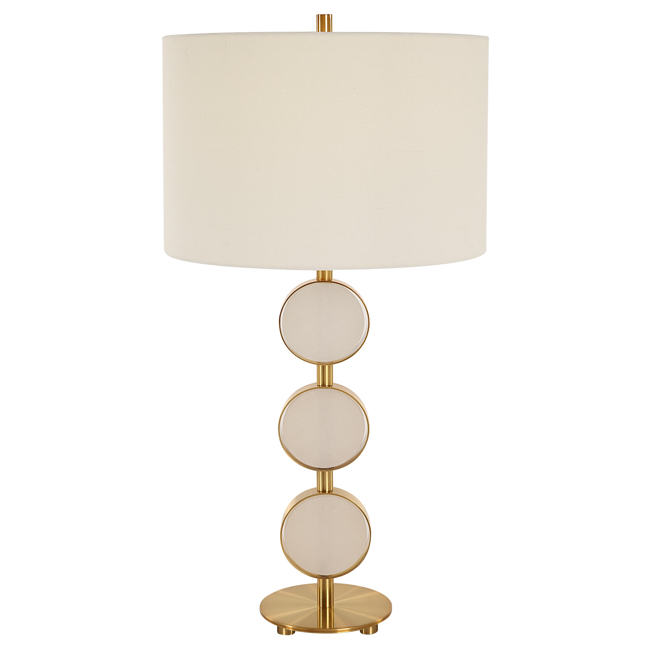 Uttermost Home Decor Uttermost Three Rings Contemporary Table Lamp