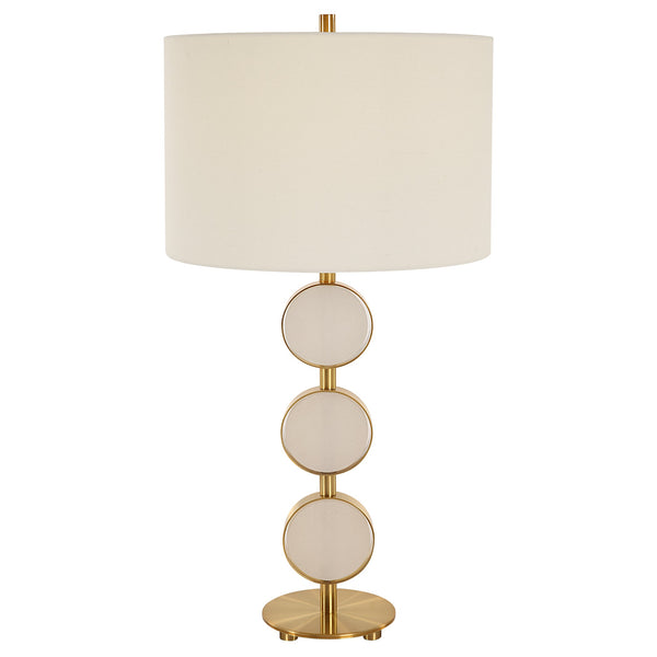 Uttermost Home Decor Uttermost Three Rings Contemporary Table Lamp
