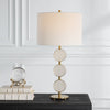 Uttermost Home Decor Uttermost Three Rings Contemporary Table Lamp