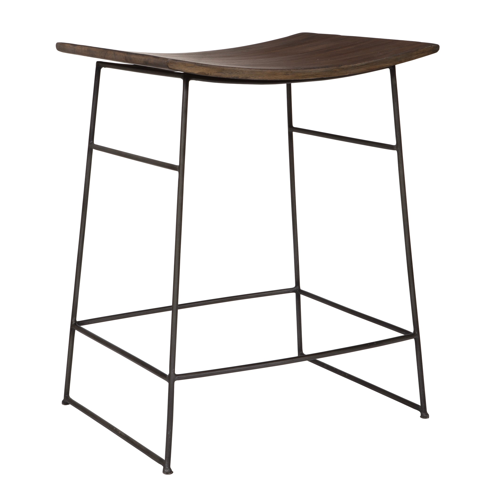Uttermost Furniture Uttermost Thura Walnut Counter Stool