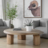 Uttermost Furniture Uttermost Tiernan Reclaimed Oak Round Coffee Table