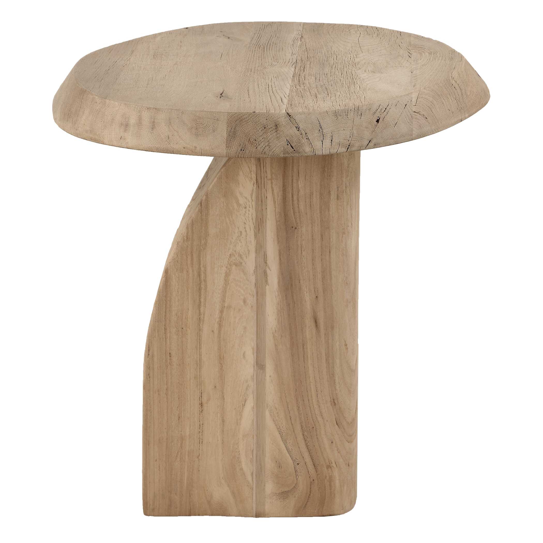 Uttermost Furniture Uttermost Tiernan Reclaimed Oak Round Side Table