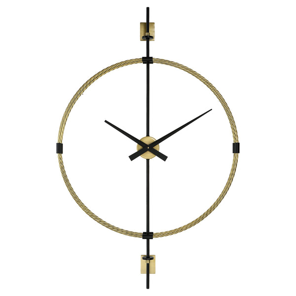 Uttermost Home Oversize - Rate to Be Quoted Uttermost Time Flies Modern Wall Clock