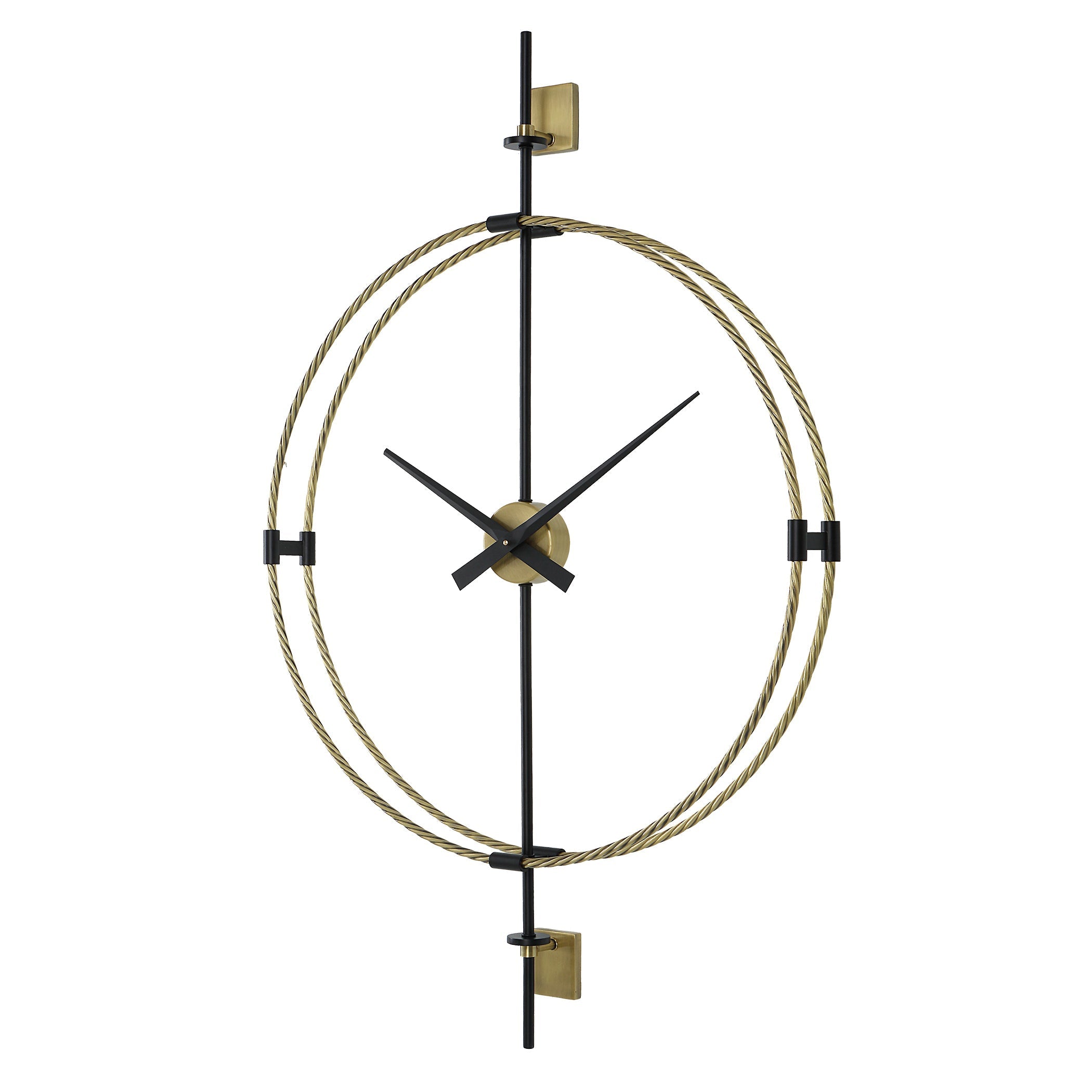 Uttermost Home Oversize - Rate to Be Quoted Uttermost Time Flies Modern Wall Clock