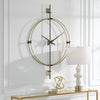 Uttermost Home Oversize - Rate to Be Quoted Uttermost Time Flies Modern Wall Clock