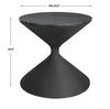 Uttermost Home Decor Motor Freight Rate to be Quoted Uttermost Time's Up Hourglass Shaped Side Table