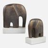 Uttermost Home Decor Uttermost Timeless Tusk Bronze Sculptures Set/2