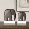 Uttermost Home Decor Uttermost Timeless Tusk Bronze Sculptures Set/2