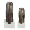 Uttermost Home Decor Uttermost Timeless Tusk Bronze Sculptures Set/2