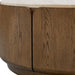 Uttermost Furniture Uttermost Tindall Round Travertine Coffee Table