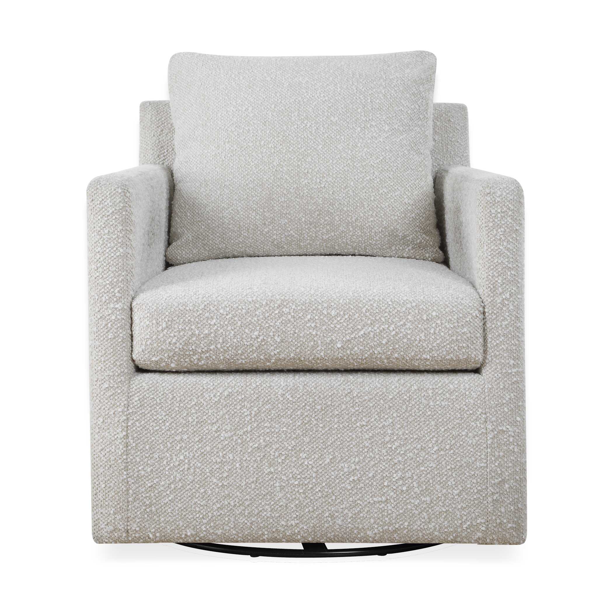 Uttermost Furniture Uttermost Tisdell Cream Swivel/Glider Chair