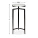 Uttermost Furniture Uttermost Tobias White Marble Slab Drink Table