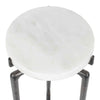 Uttermost Furniture Uttermost Tobias White Marble Slab Drink Table