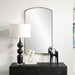 Uttermost Home Decor Uttermost Tordera Black Arch Mirror