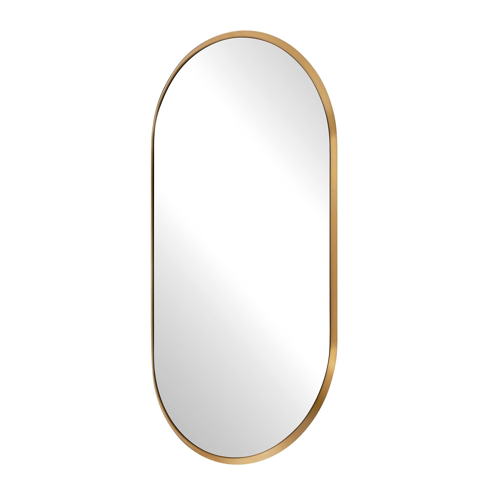 Uttermost Home Decor Uttermost Torrado Oval Brass Mirror