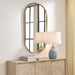 Uttermost Home Decor Uttermost Torrado Oval Brass Mirror