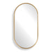 Uttermost Home Decor Uttermost Torrado Oval Brass Mirror