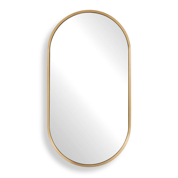 Uttermost Home Decor Uttermost Torrado Oval Brass Mirror