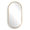 Uttermost Home Decor Uttermost Torrado Oval Brass Mirror