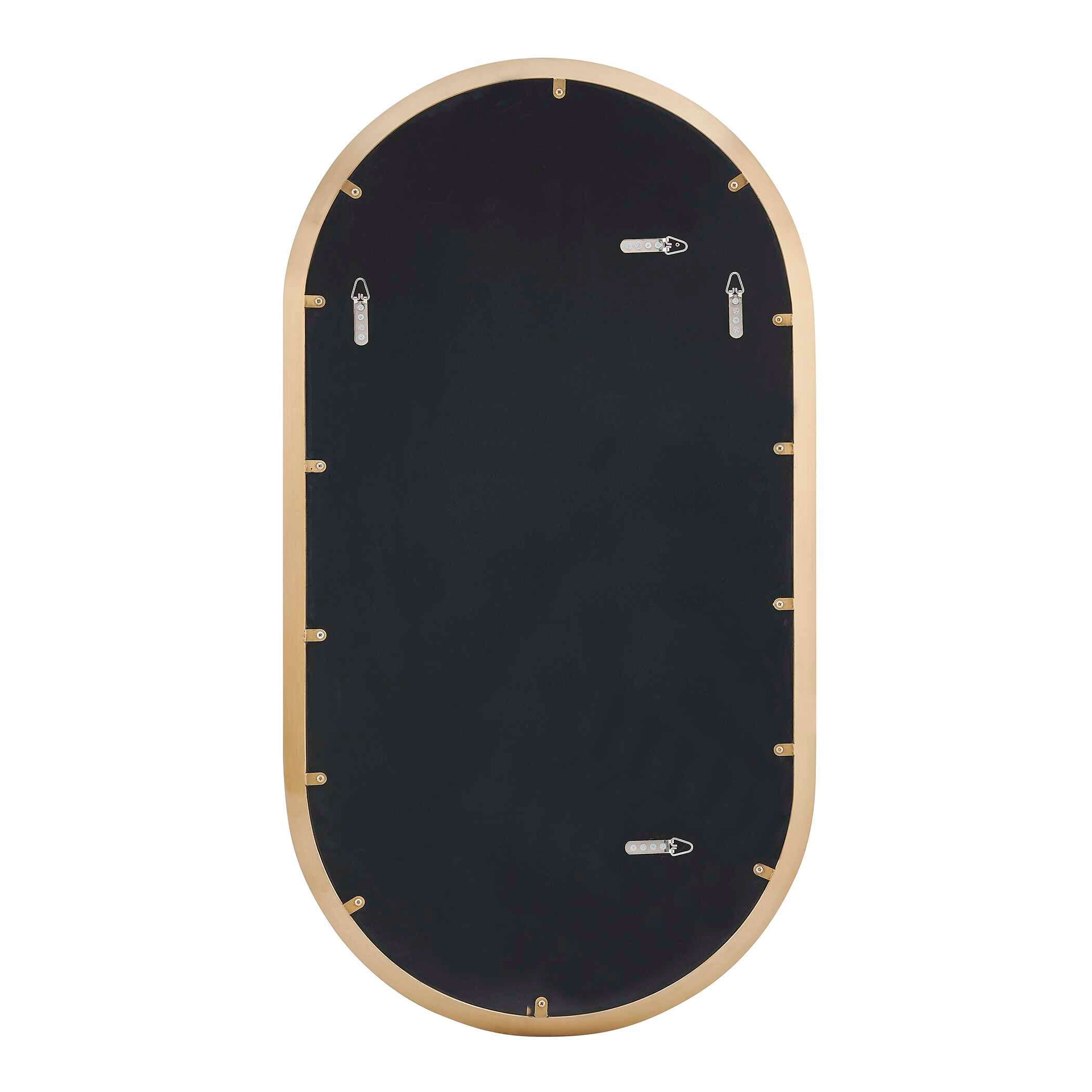 Uttermost Home Decor Uttermost Torrado Oval Brass Mirror
