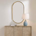 Uttermost Home Decor Uttermost Torrado Oval Brass Mirror