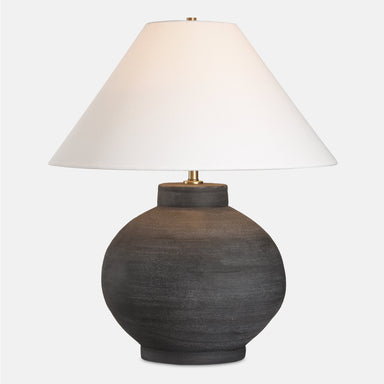 Uttermost Lighting Uttermost Tramore Rustic Charcoal Table Lamp