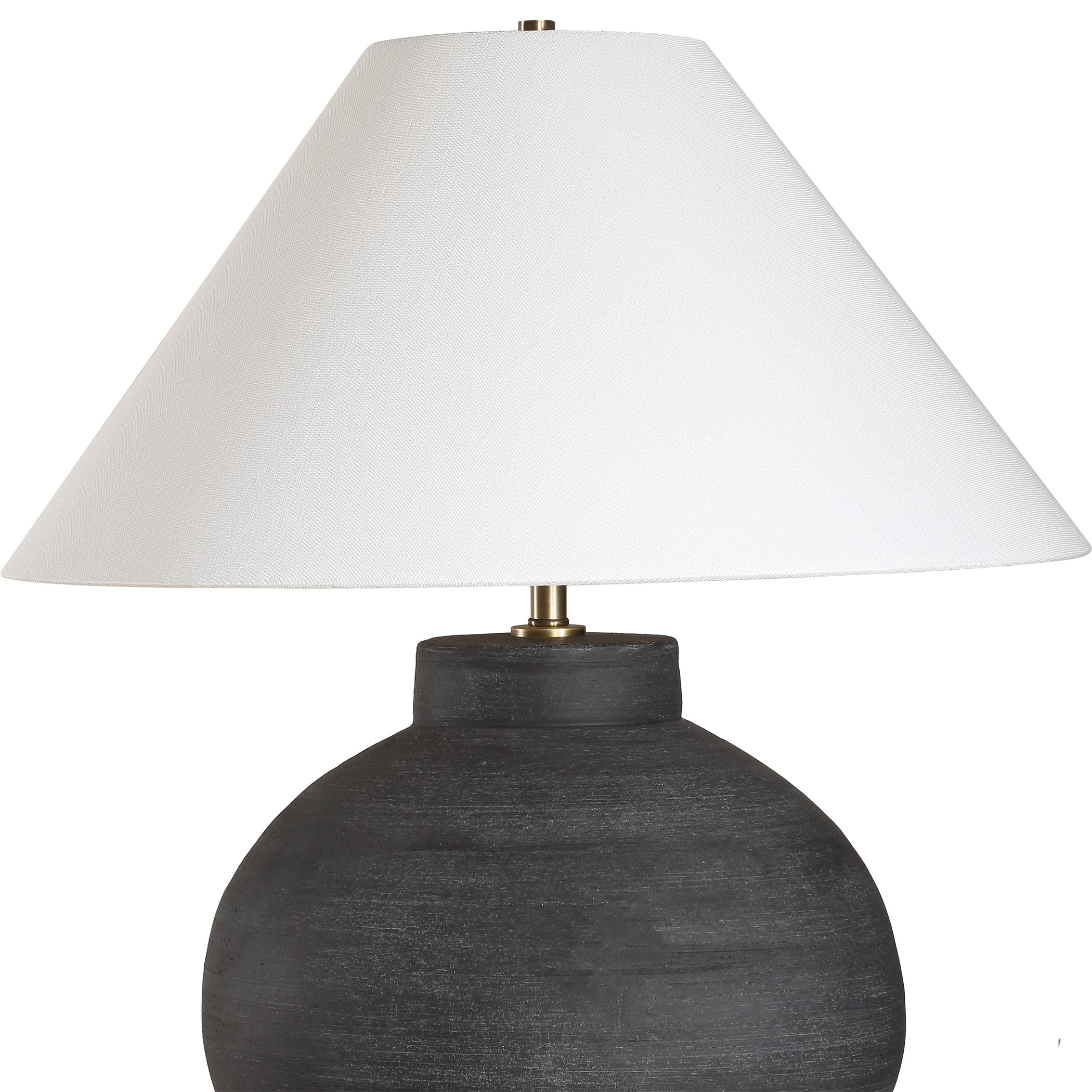 Uttermost Lighting Uttermost Tramore Rustic Charcoal Table Lamp