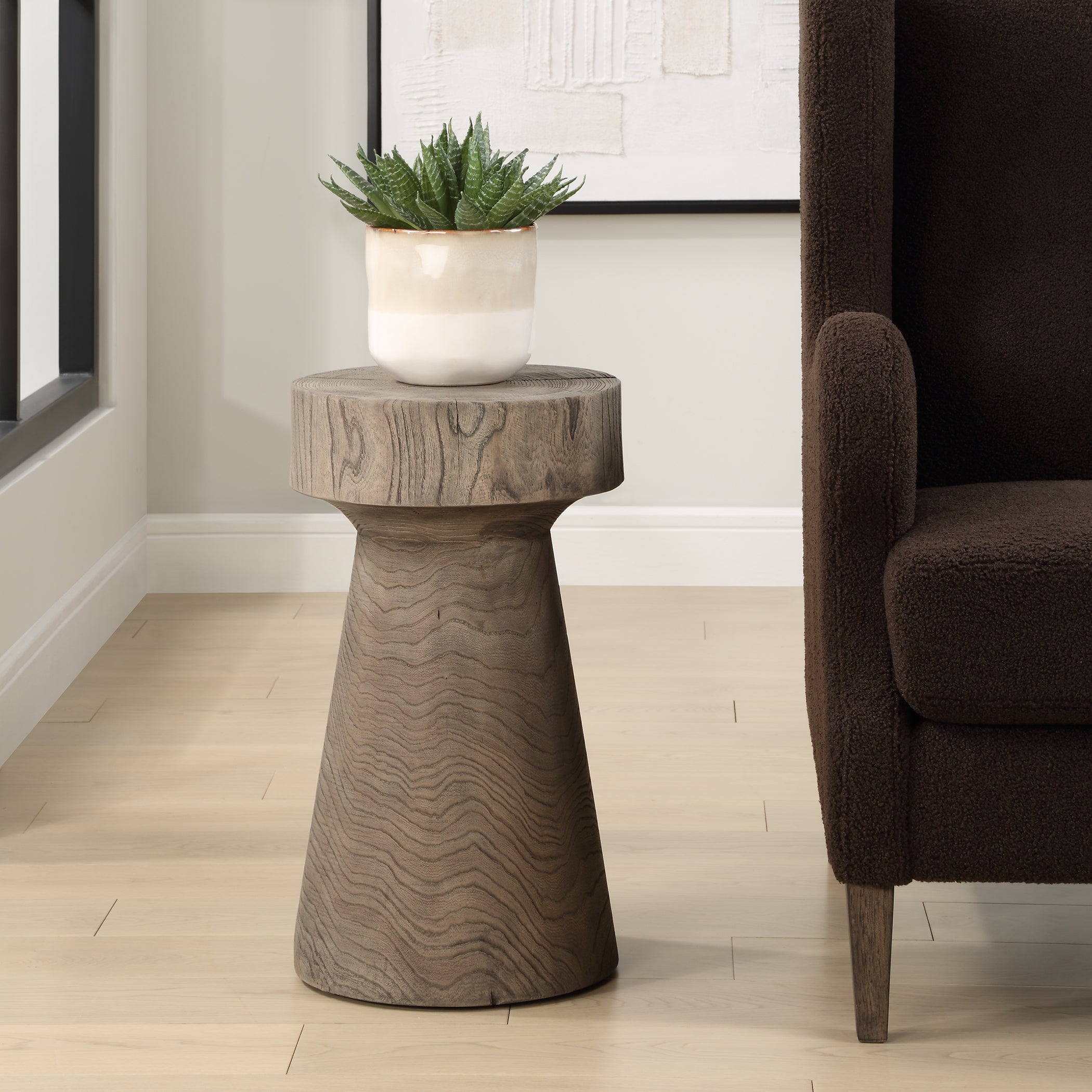 Uttermost Furniture Uttermost Tree Trails Oak Accent Table