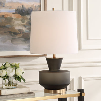 Uttermost Lighting Uttermost Trentino Black Table Lamp