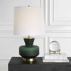 Uttermost Home Decor Uttermost Trentino Dark Emerald Green Table Lamp