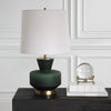Uttermost Home Decor Uttermost Trentino Dark Emerald Green Table Lamp