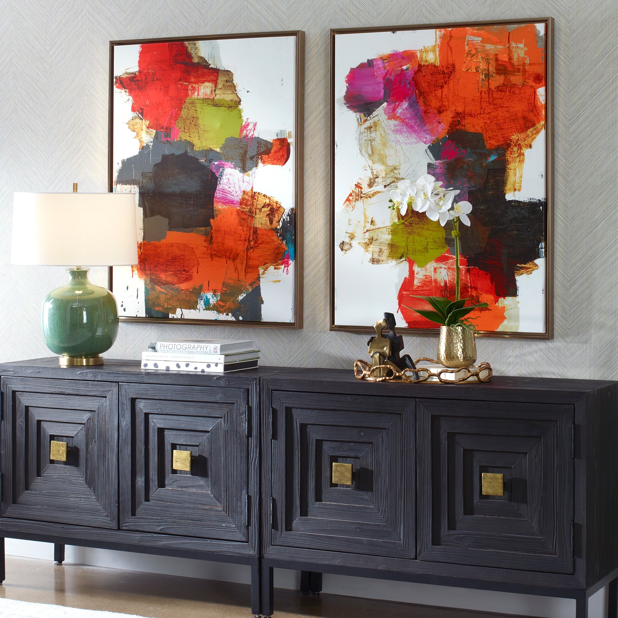 Uttermost Home Decor Oversized - Rate to be Quoted Uttermost Tried And True Framed Abstract Art, S/2