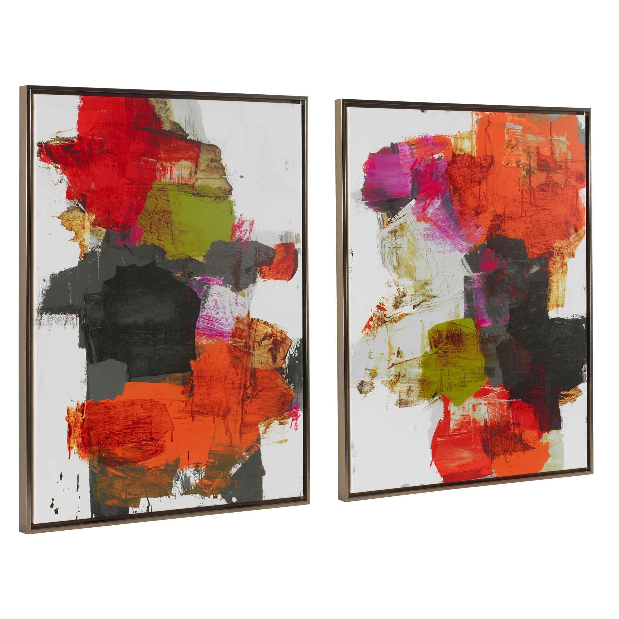 Uttermost Home Decor Oversized - Rate to be Quoted Uttermost Tried And True Framed Abstract Art, S/2