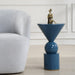 Uttermost Furniture Uttermost Trig Blue Accent Table
