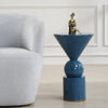 Uttermost Furniture Uttermost Trig Blue Accent Table