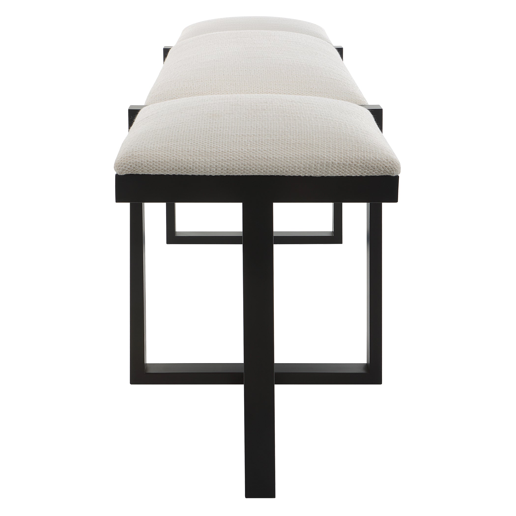 Uttermost Home Decor Motor Freight Rate to be Quoted Uttermost Triple Cloud Modern Upholstered Bench