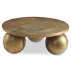 Uttermost Home Motor Freight - To be Quoted Uttermost Triplet Antique Brass Coffee Table
