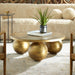 Uttermost Home Motor Freight - To be Quoted Uttermost Triplet Antique Brass Coffee Table