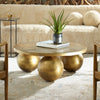 Uttermost Home Motor Freight - To be Quoted Uttermost Triplet Antique Brass Coffee Table